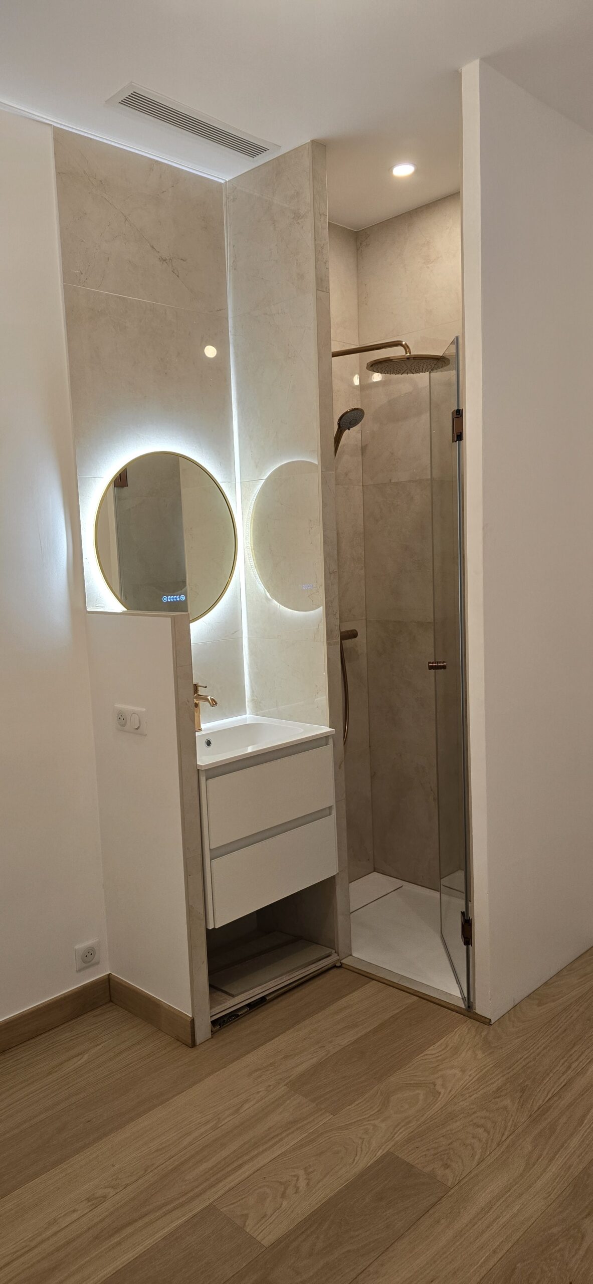douche - rénovation intérieure Paris