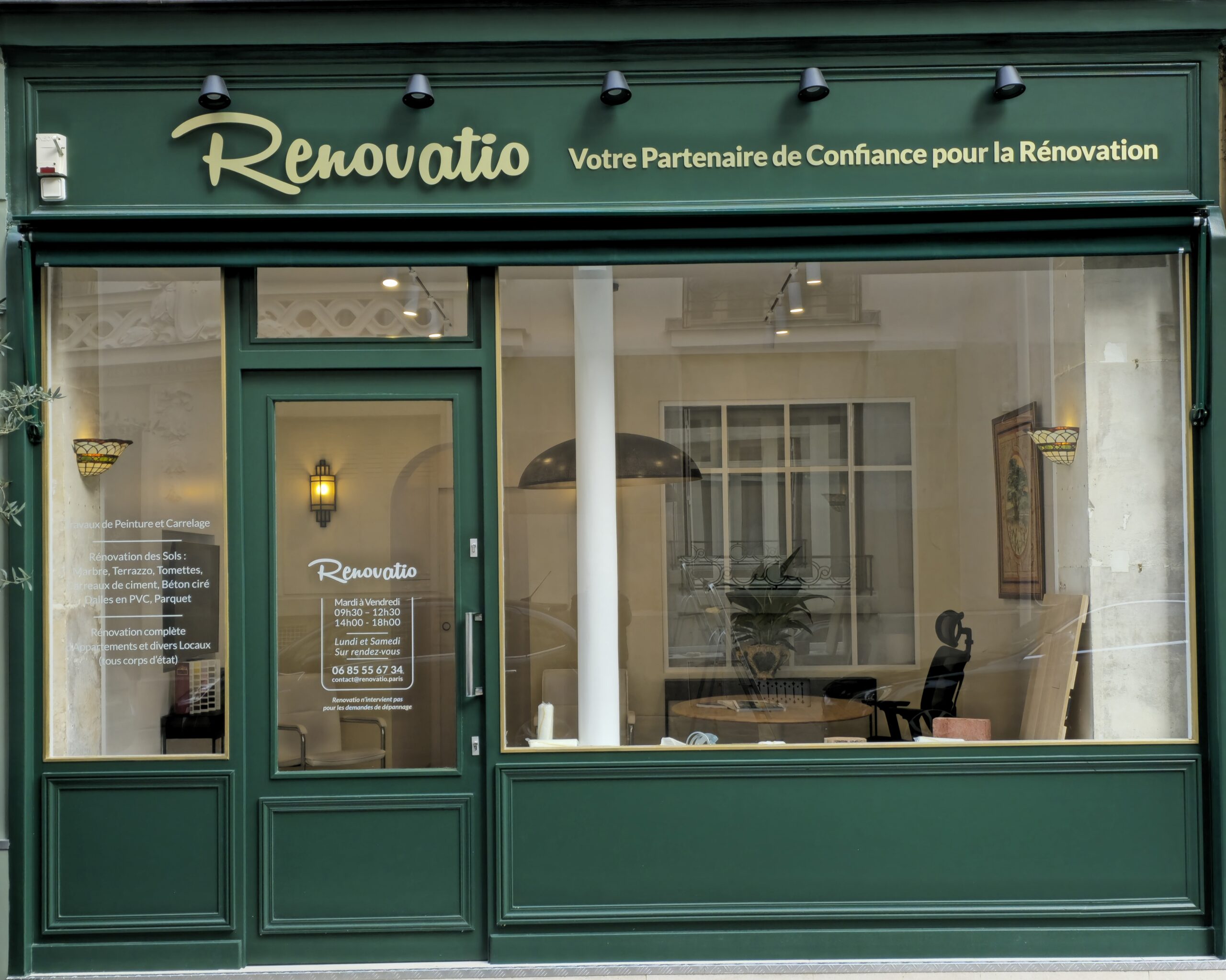 agence - rénovation intérieure Paris